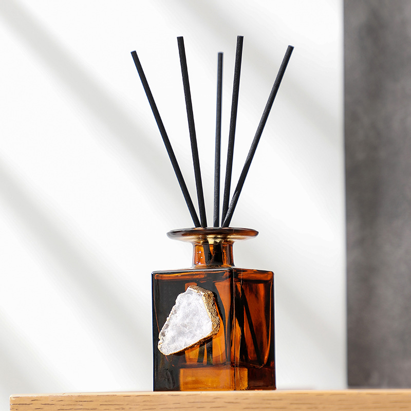 New Non-Fire Essential Oil Rattan Home Aromatherapy Bottle Hotel Aromatherapy Decoration Bathroom Deodorizer Factory Direct Sales Application Scenario