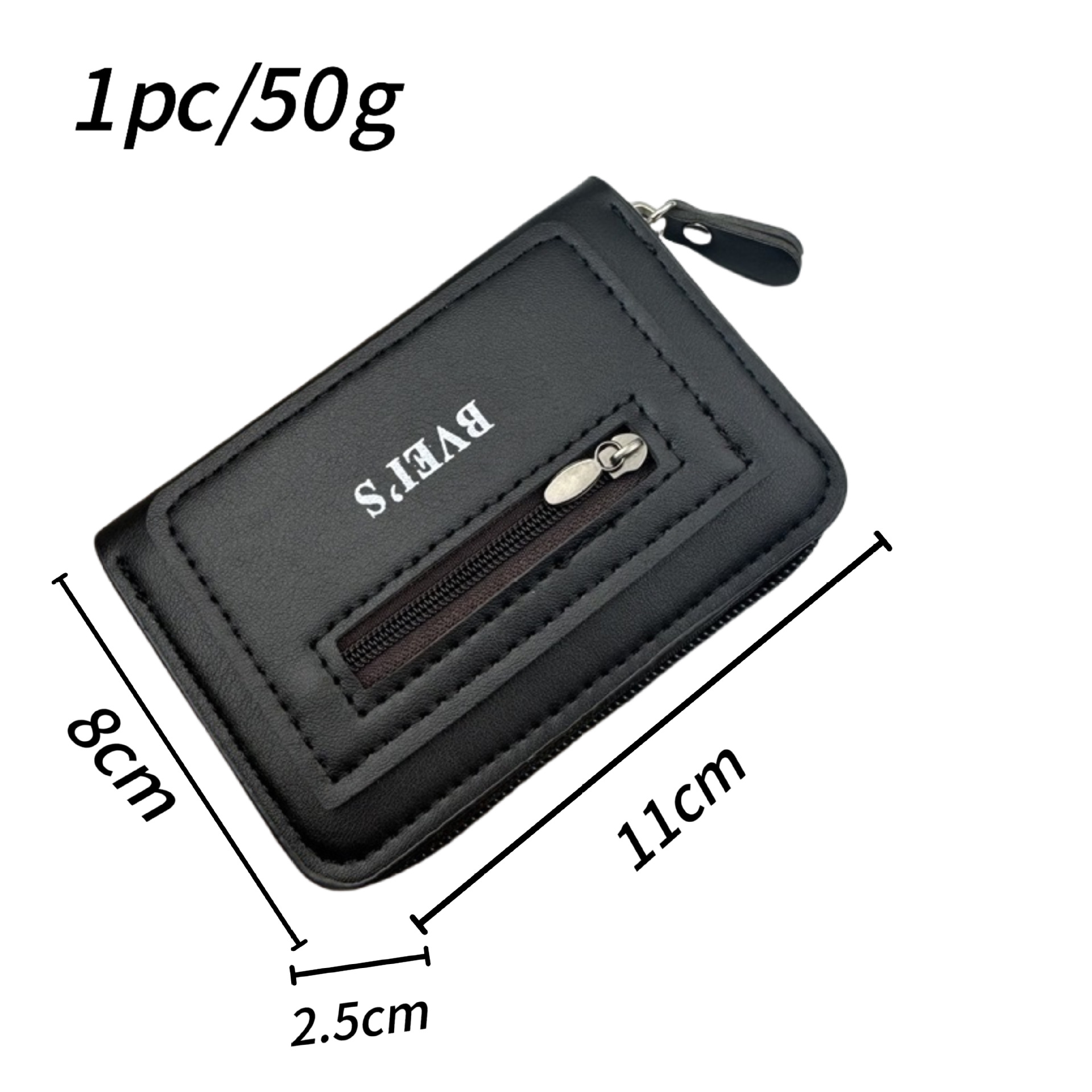 New cross-border card wallet, anti-theft, anti-demagnetization, large-capacity coin purse, small wallet, multi-functional driver's license and bank card details Picture