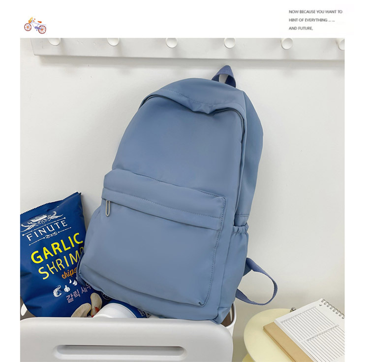 书包女日系初中生大容量学院风背包简约休闲户外双肩包高中书包女详情44