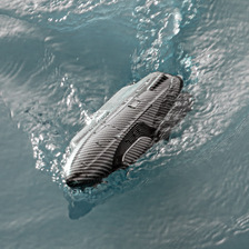 亚马逊涡喷遥控船高速快艇可下水上玩具船儿童飞艇船模跨境TIKTOK