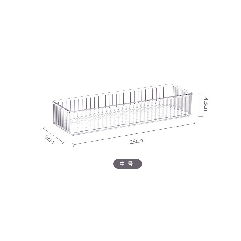 收纳盒/日用品收纳塑料制品/首饰盒/收纳/餐具收纳盒白底实物图