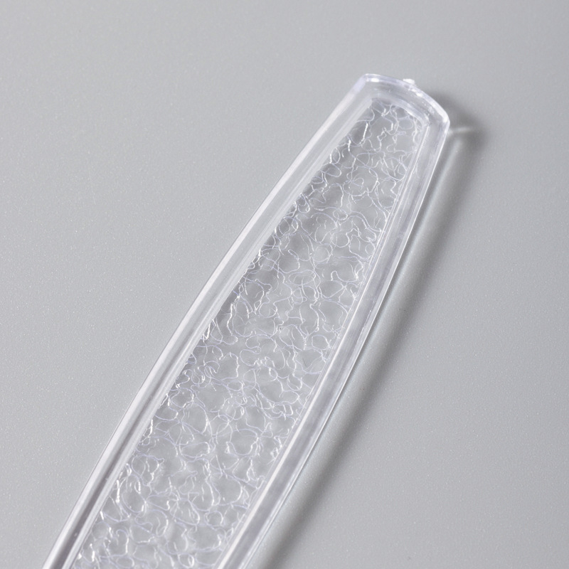 Monte Ps Transparent Heavy Leather Grain Knife, Fork And Paper Towel 3-Piece Set Application Scenario