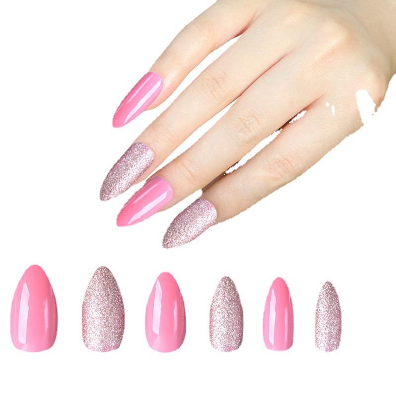 Hand-worn nails, nail tips, pointed teardrop nails, detachable fake nail patches, direct sales from European and American export manufacturers, exclusively for export Application Scenario