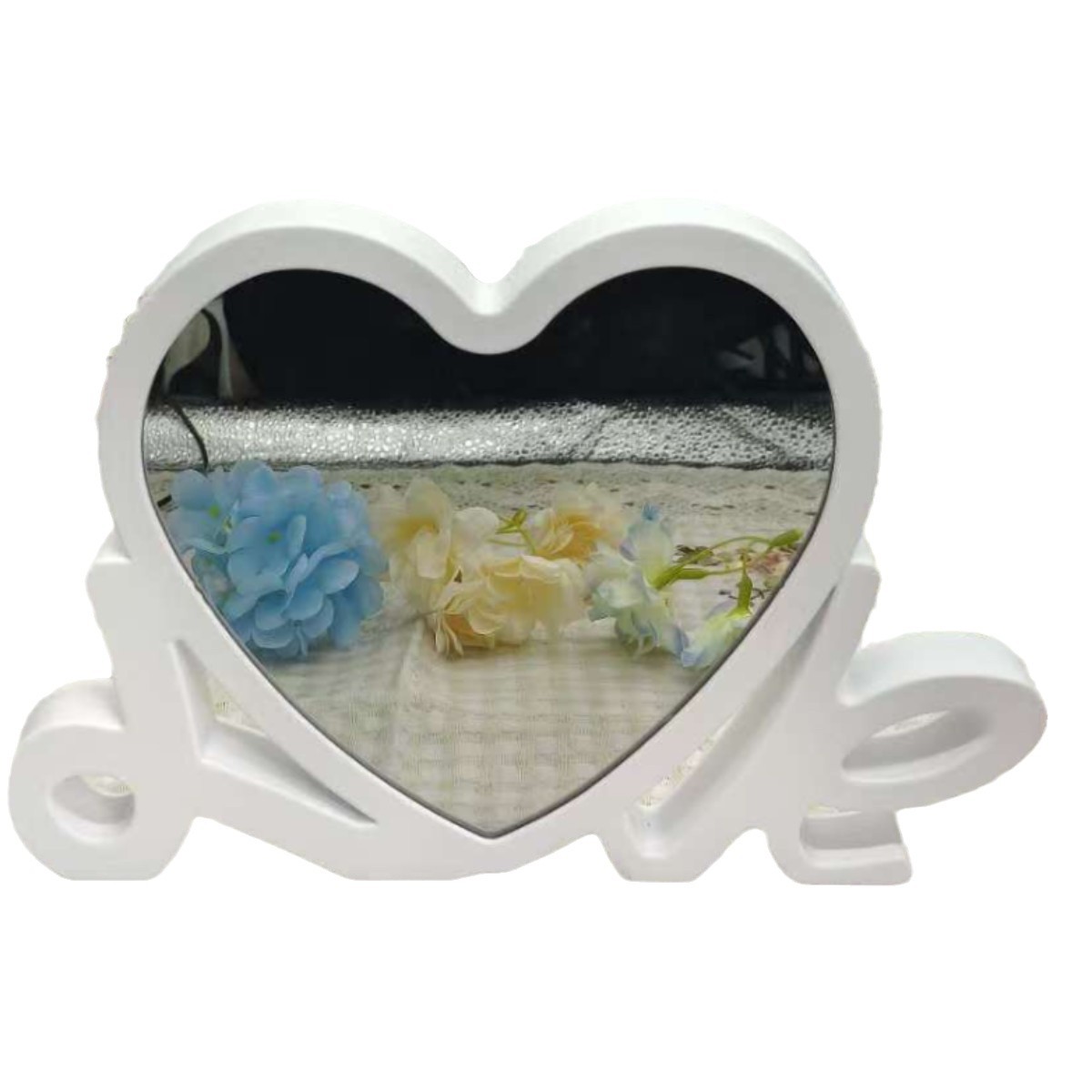 相框/水晶玻璃相框批发/创意照片摆台/画框/相框木质白底实物图