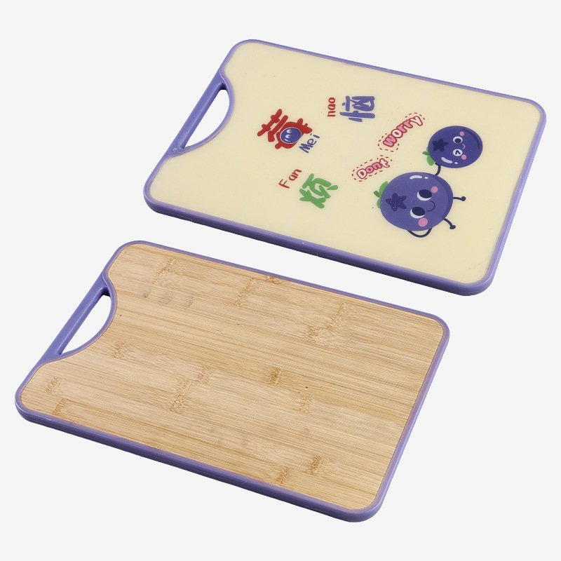 家用厨房切菜板加厚水果辅食砧板双面可用创意图案菜板食品级案板详情图3