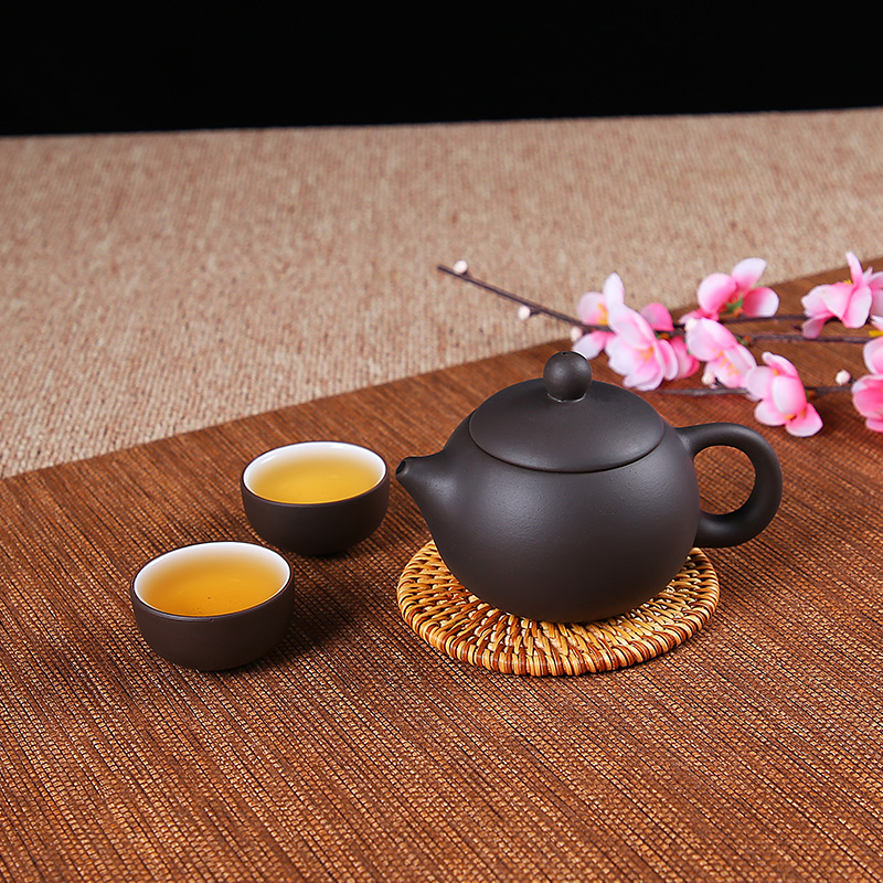 Purple Clay Pot Household Kung Fu Tea Set Filter Small Teapot Yixing Pure Handmade West Shi Pot Large Teapot Flower Teapot Application Scenario