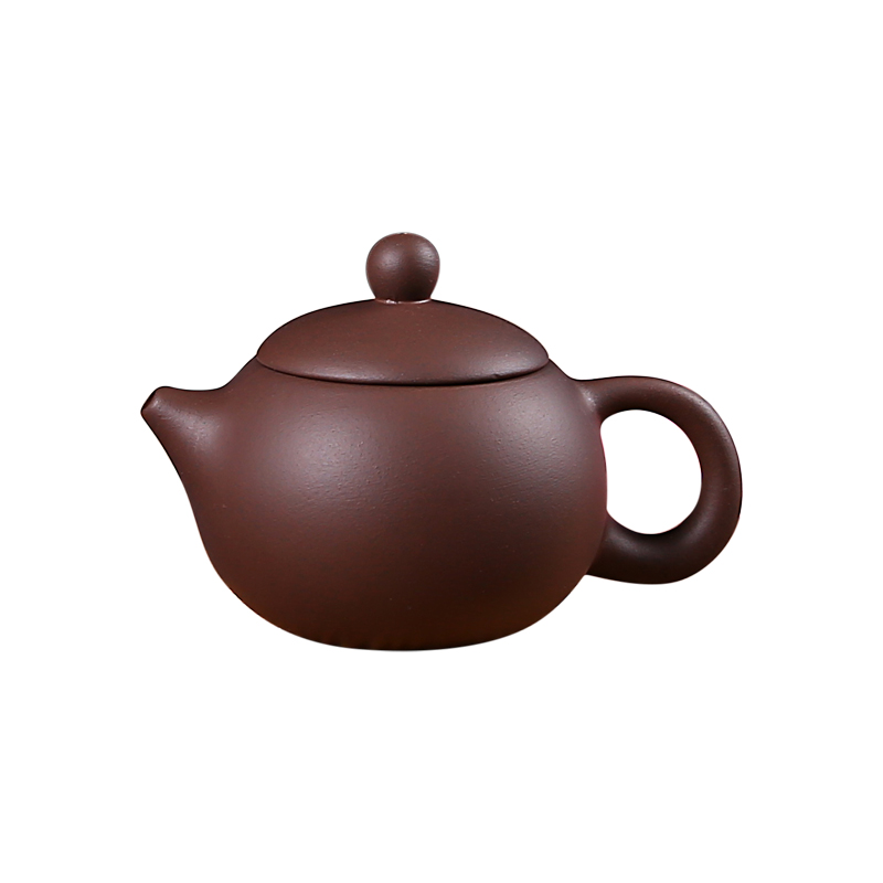 Purple Clay Pot Household Kung Fu Tea Set Filter Small Teapot Yixing Pure Handmade West Shi Pot Large Teapot Flower Teapot Item Picture