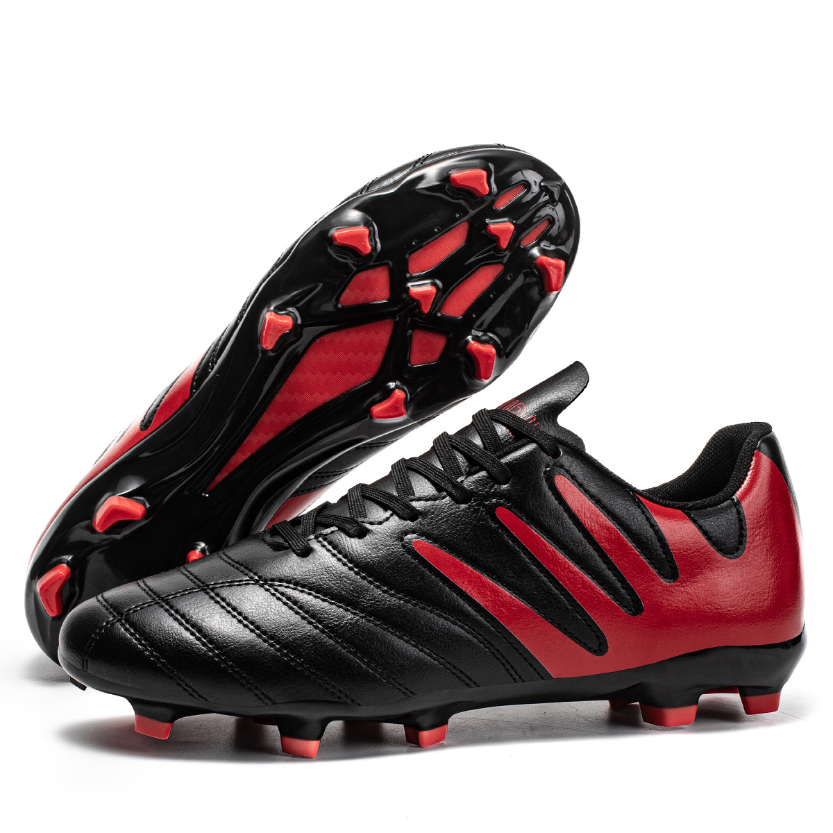 跨境新款低帮足球鞋男女青少年AG长钉碎钉户外运动专业比赛训练鞋详情48