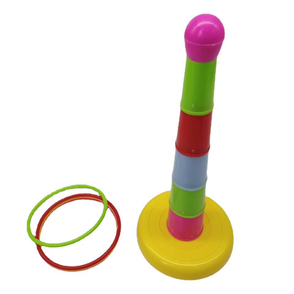 New Set Toss toy ring game model, creative children's toy assembly ring toss, 5-yuan toy for kids Item Picture
