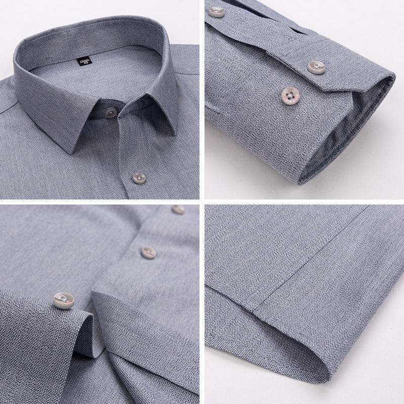 男保暖衬衫/保暖衬衫/衬衫/男服装/男衬衫保暖细节图