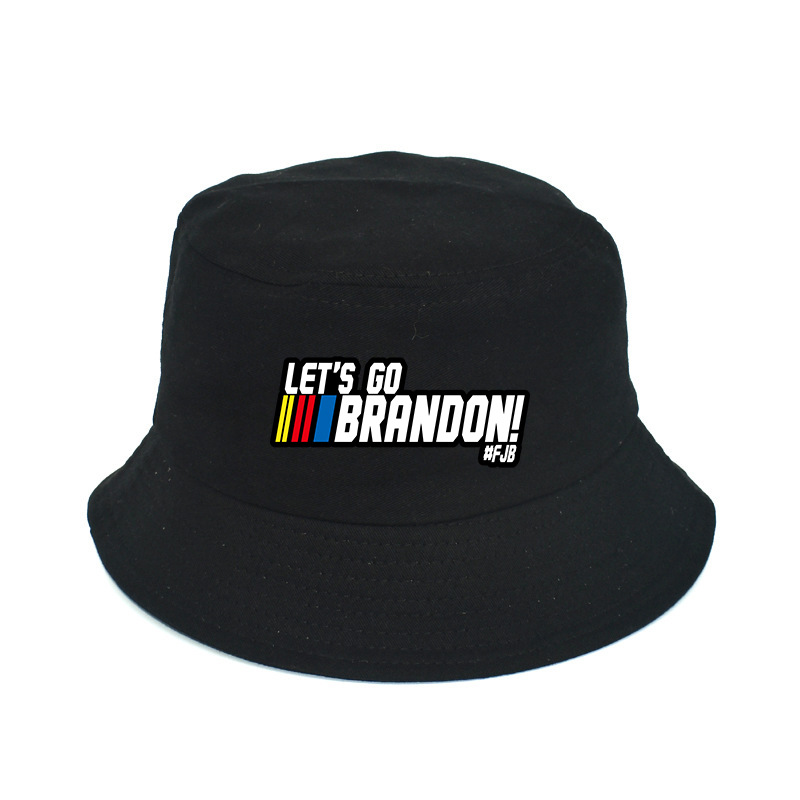 美国大选嘲讽拜登Let's Go Brandon 成人男女盆帽渔夫帽遮阳帽