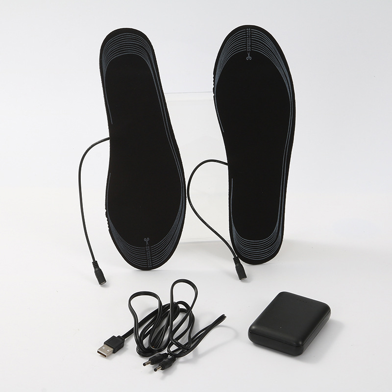 Factory Direct Usb Heating Insole Eva Can Be Tailored Electric Insole Usb Heating Insole details Picture