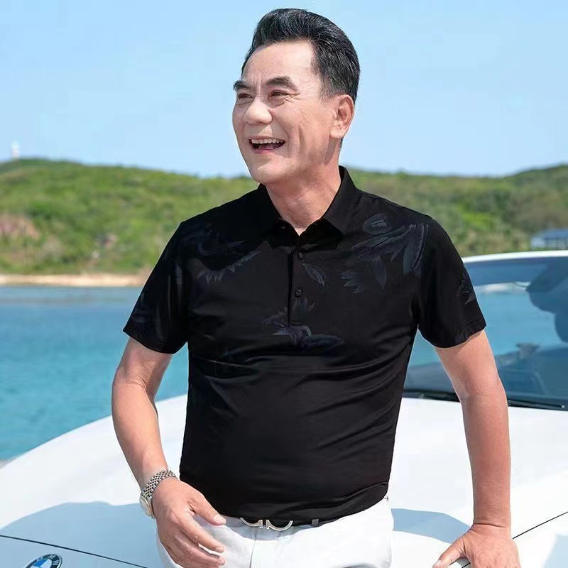 新款爸爸夏装细节图