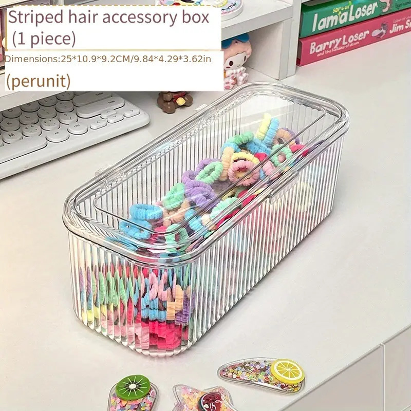 Powder puff storage box, dressing table desktop, cosmetics, brush, lipstick, dust-proof box, cushion, beauty egg storage Application Scenario