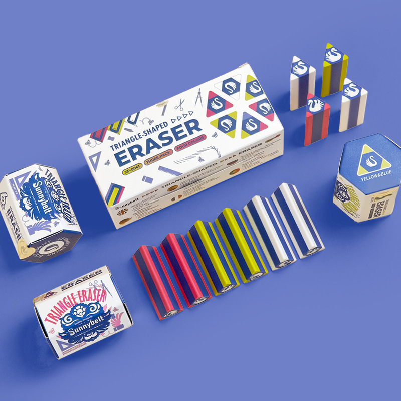 The source factory processes and customizes creative and interesting erasers, designs and produces irregular-shaped erasers, and offers bulk customization Application Scenario