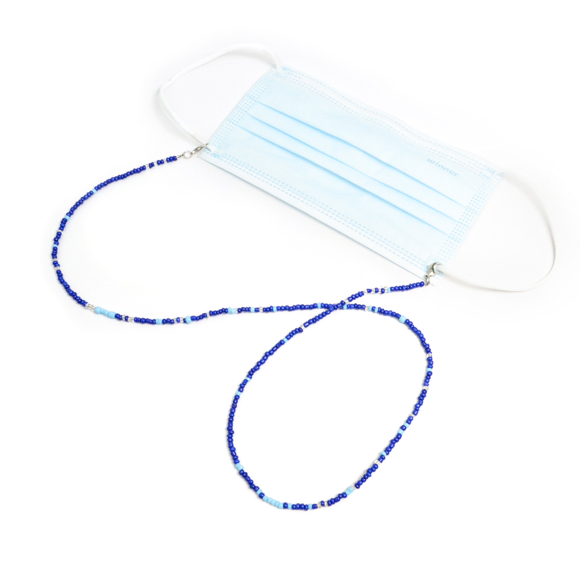 Colored beads glasses chain mask chain Presbyopic glasses glasses chain anti-loss glasses rope glasses accessories (mask glasses dual use) Application Scenario