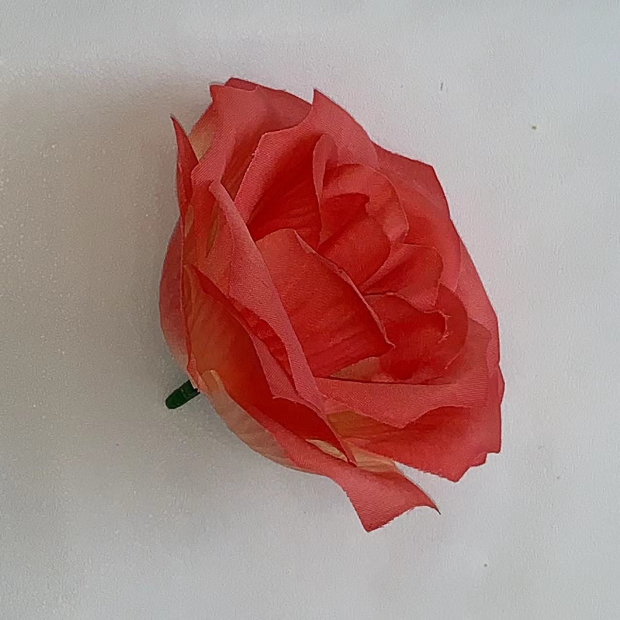 Artificial rose flowers, artificial flower decorations, flower heads, flower arrangements, hotel, home, indoor living room, photography props Specification image