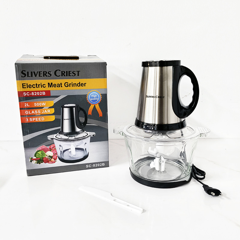 Exclusive 2L Multi-Functional Meat Grinder For Foreign Trade, European Standard Fully Automatic Dumpling Filling