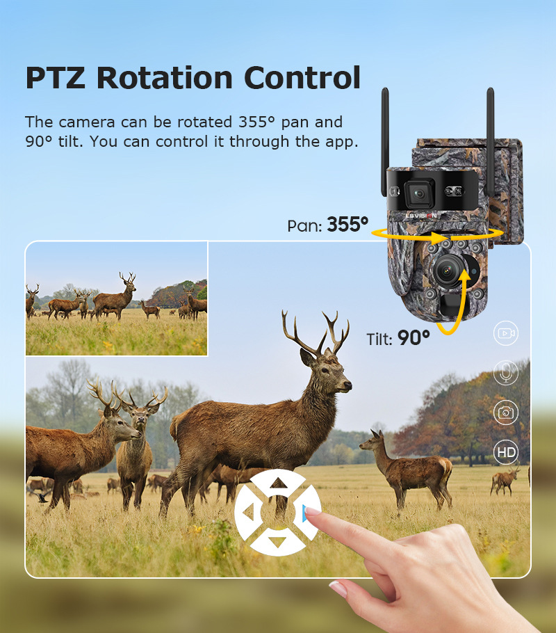 4G LTE Cellular Trail Camera Wildlife Game Camera迷彩 Ubox pic 11