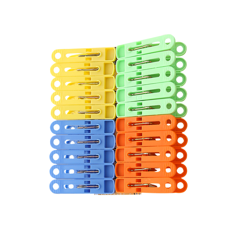 Economical Multi-Functional Clothespin Color Plastic Windproof Drying Clip Clothes Clip Drying Socks And Underwear Small Clip Item Picture