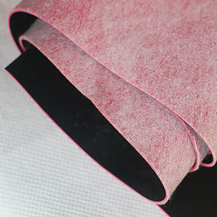 The manufacturer directly supplies the pu leather fabric in the spot of artificial leather spunlaced soles with color edge and plain 138 lines inside the bag shoe leather Application Scenario