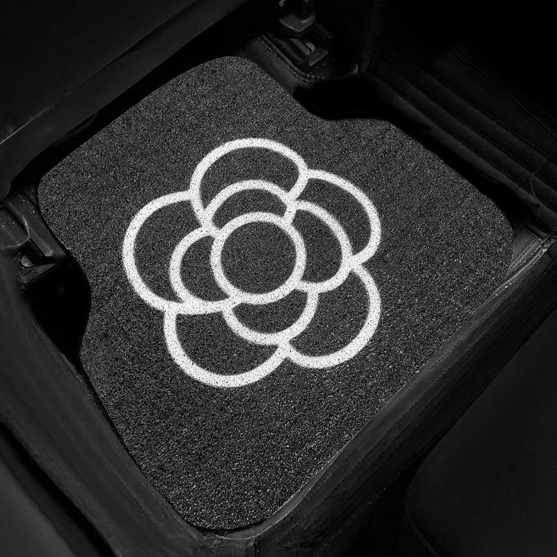 汽车丝圈脚垫细节图