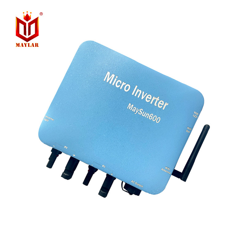 600W grid-connected inverter WIFI communication version solar waterproof micro-reverse pure sine wave output dual MPPT function Specification image