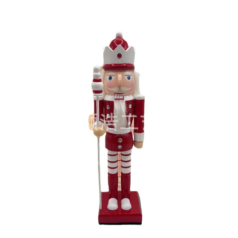 Source Manufacturers Supply Christmas Walnut Man American Honor Guard Nutcracker Puppet Soldier Arts And Crafts Item Picture