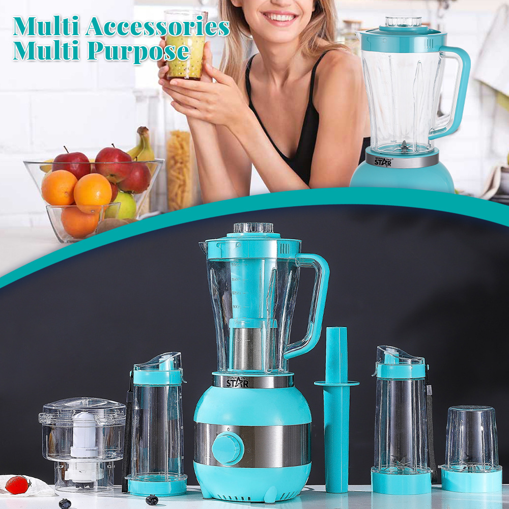 winningstar Cross-border 1.8L six-blade stainless steel Blade multi-functional Blender and juicer Application Scenario