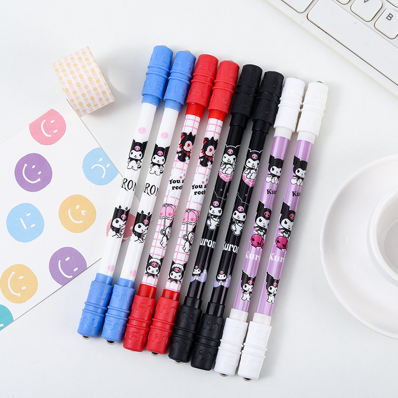 Yqiduo Cartoon Cute Elf Revolving Pen Special Pen Personality Student Revolving Pen Gift Pen Signature Pen Wholesale