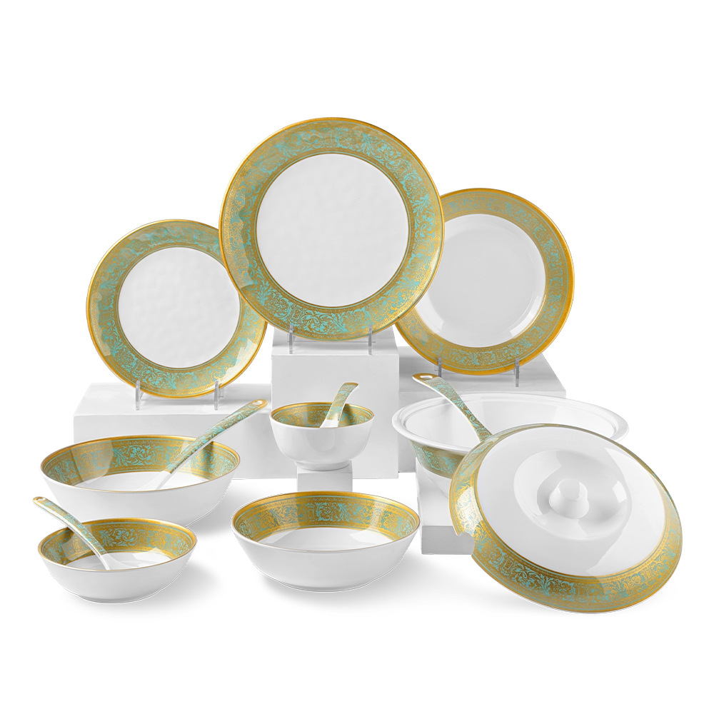 Customized melamine household sets, melamine plates, melamine bowls, customized wholesale details Picture