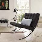 巴塞罗那椅设计师复古真皮现代简约Barcelona客厅单人休闲沙发椅