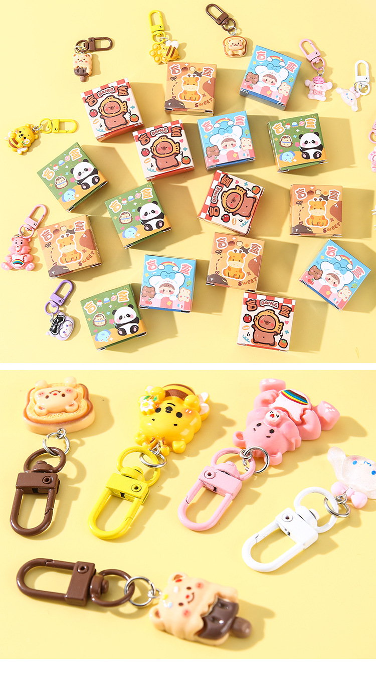 Surprise blind box keychains, children's DIY pendants, kindergarten prizes, primary school student gifts, creative mini trendy toys pic 8