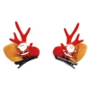Christmas festival party hairpins, Instagram influencer cute parent-child hairpins, children's Santa Claus snowman antler headwear Item Picture