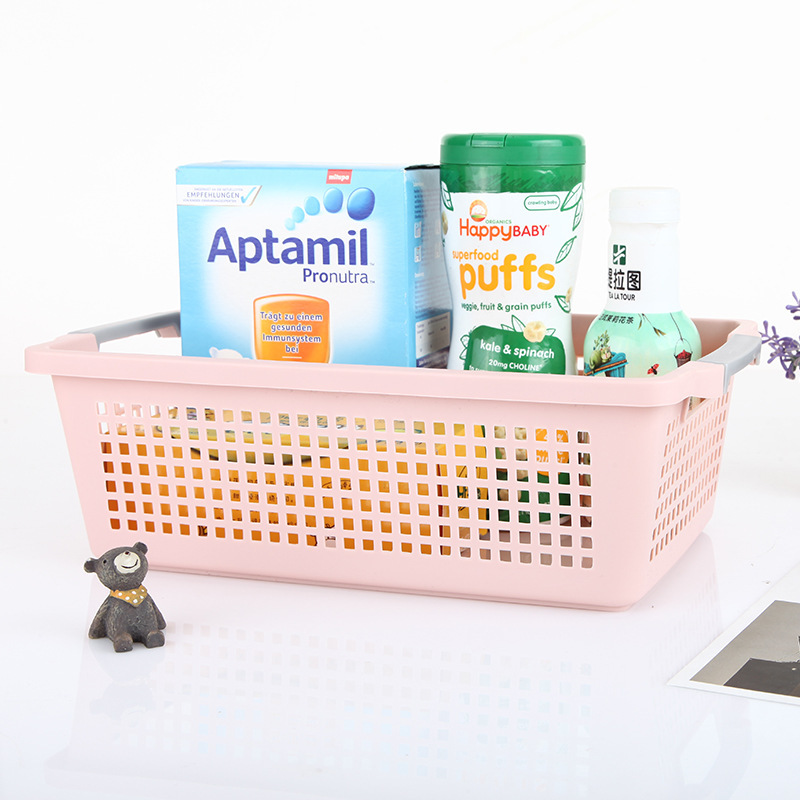 Desktop storage baskets, cosmetics and snacks storage wholesale, kindergarten storage baskets, toy storage baskets