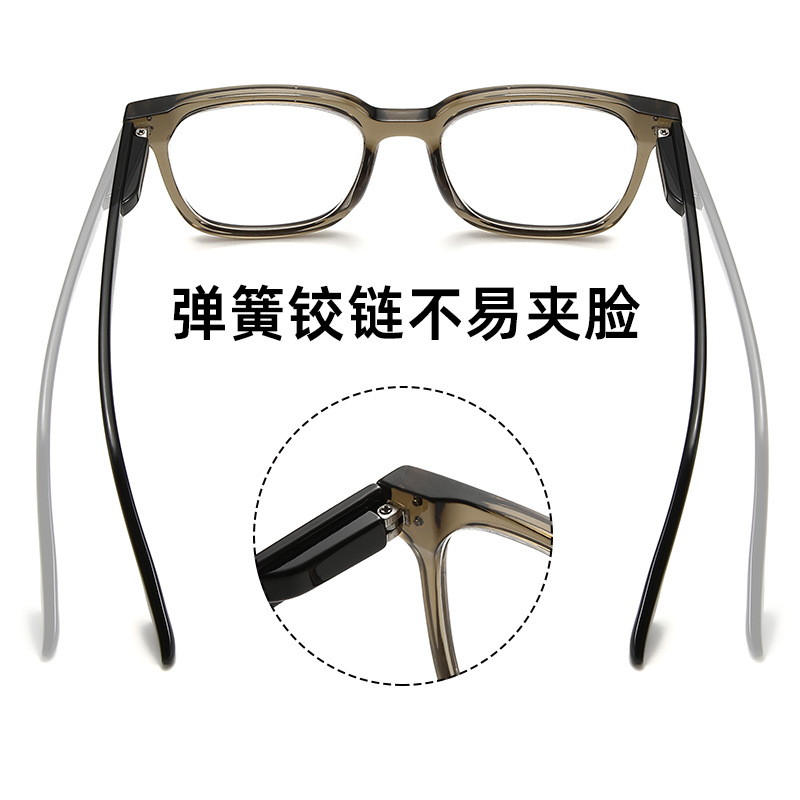 Wholesale of new anti-blue light reading glasses for middle-aged and elderly people, high-definition mobile phone and newspaper reading glasses for both men and women details Picture