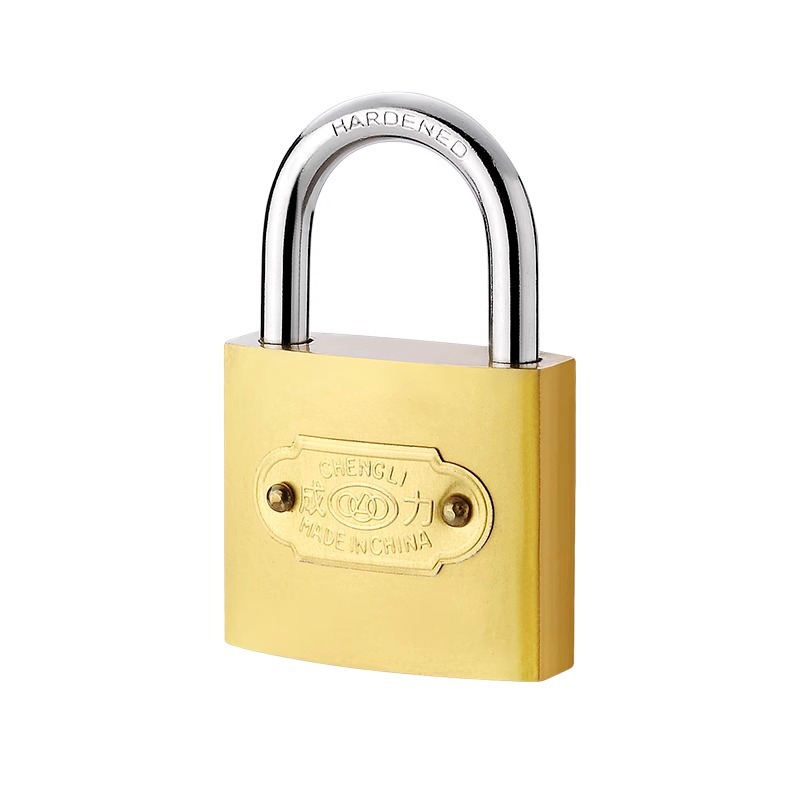 Universal padlock, door lock, dormitory cabinet, lock, one key for picking, multiple small copper lock heads, mini Item Picture