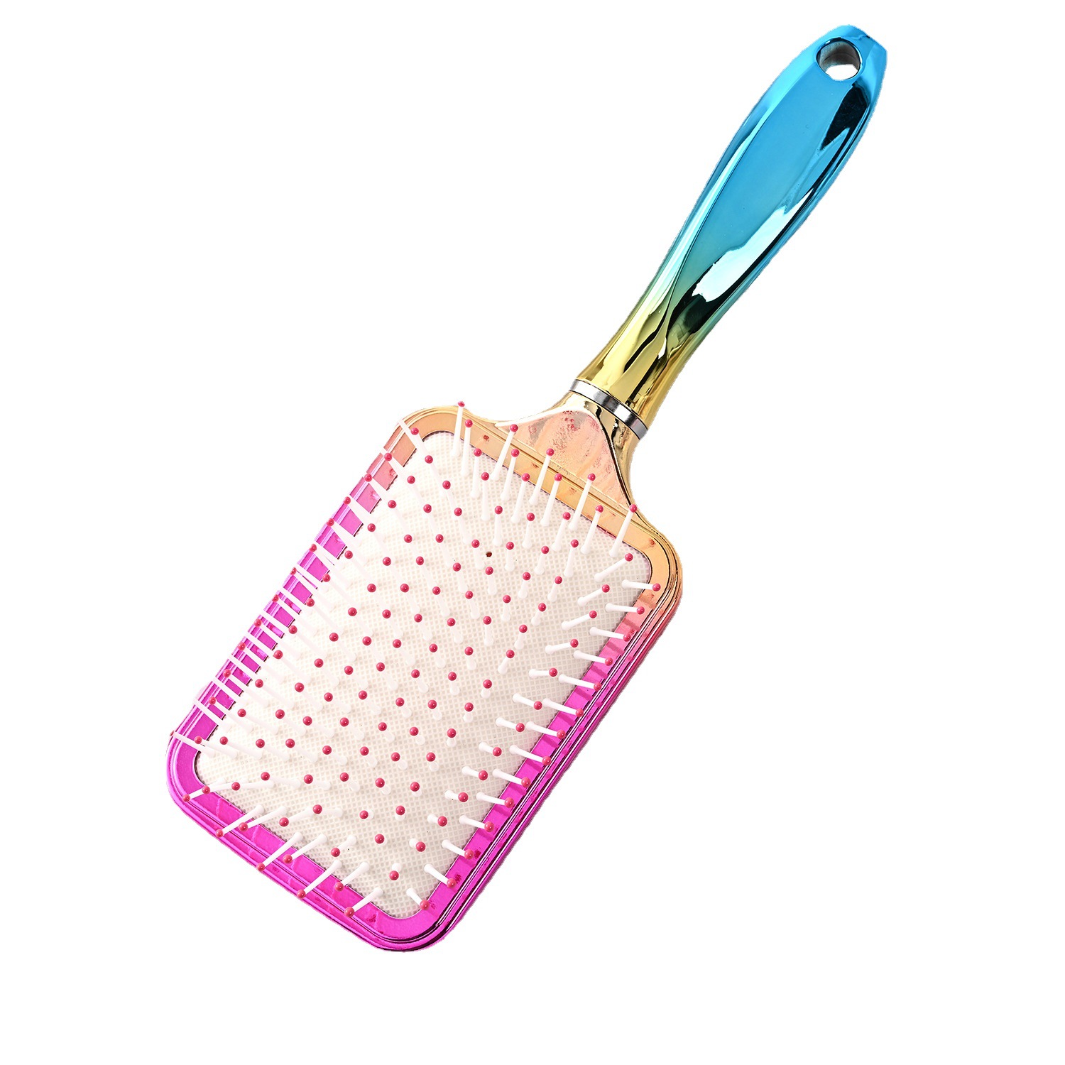 Hair Air Cushion Hair Leather Massage Comb Set Anti-Static Hair Airbag Plastic Curling Comb Gradient Change Comb Item Picture