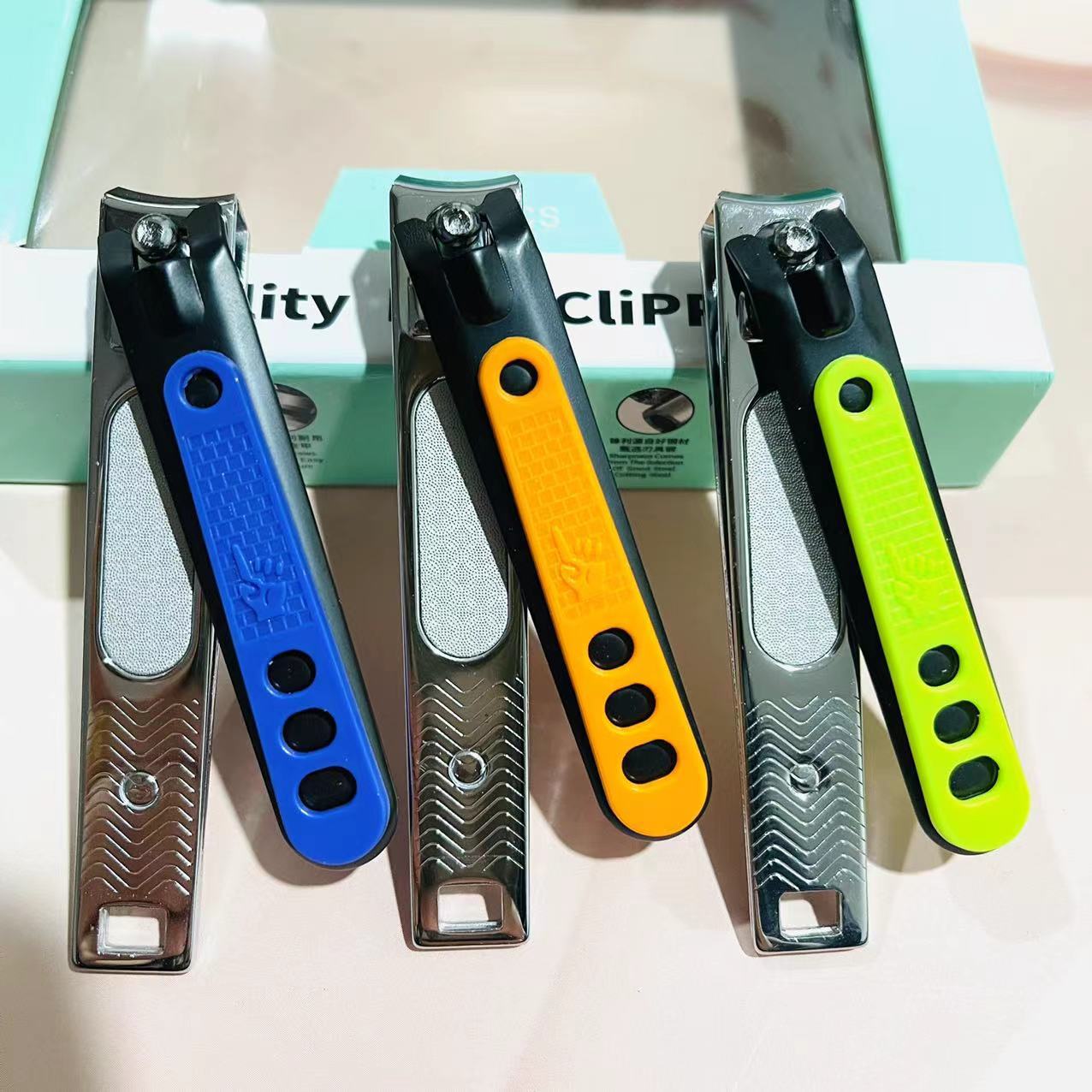 【 Office 】T6525 nail clippers 24 per box 960 per piece T6525 nail clippers Large nail clippers Nail clippers Nail clippers Flat nail clippers 2 yuan supply details Picture