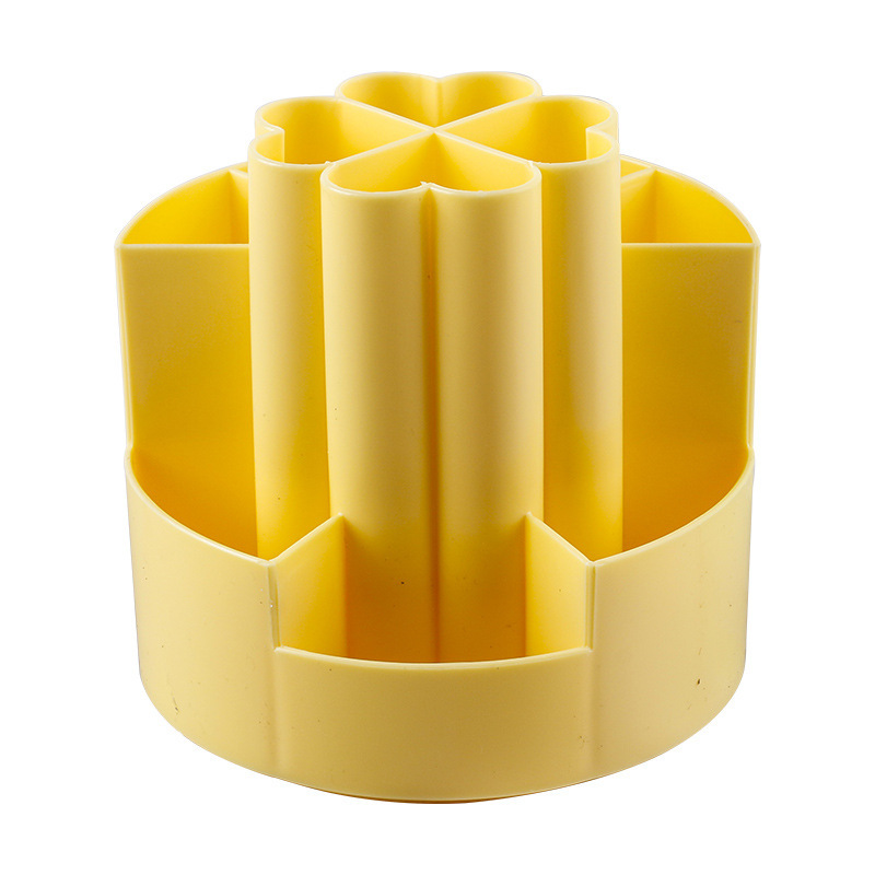 High aesthetic level, creative rotating pen holder, light luxury and high-end feel, desktop pen holder, creative and cute storage box, decorative pen barrel Item Picture