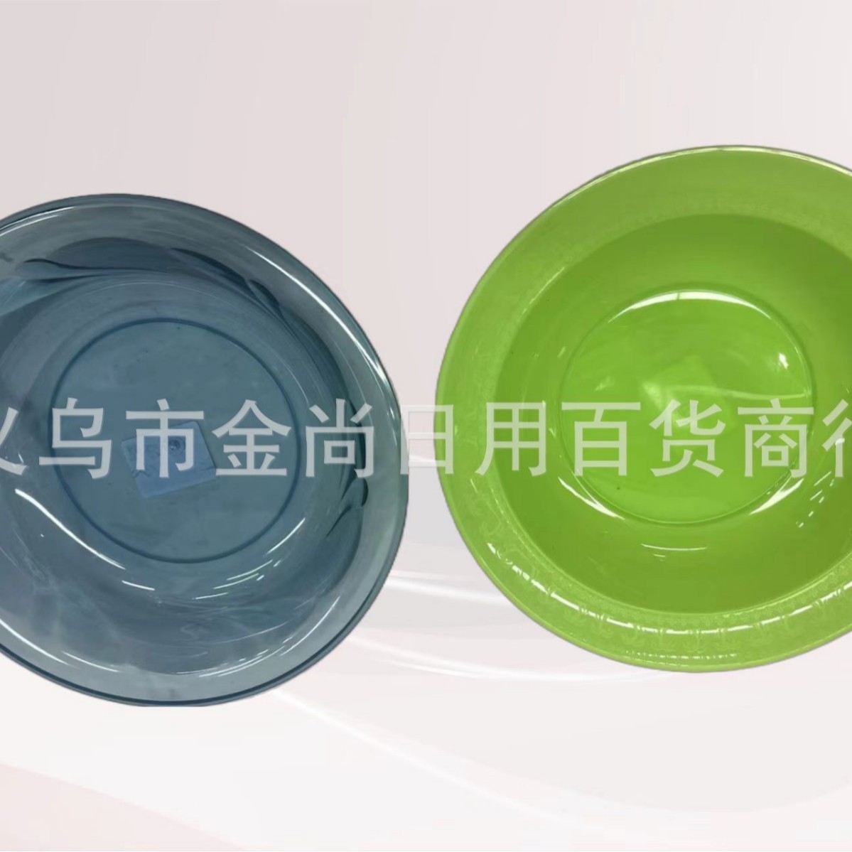 Plastic plates, large plates, fruit plates, saucers, salad, steak, Western plates, round wholesale Specification drawing