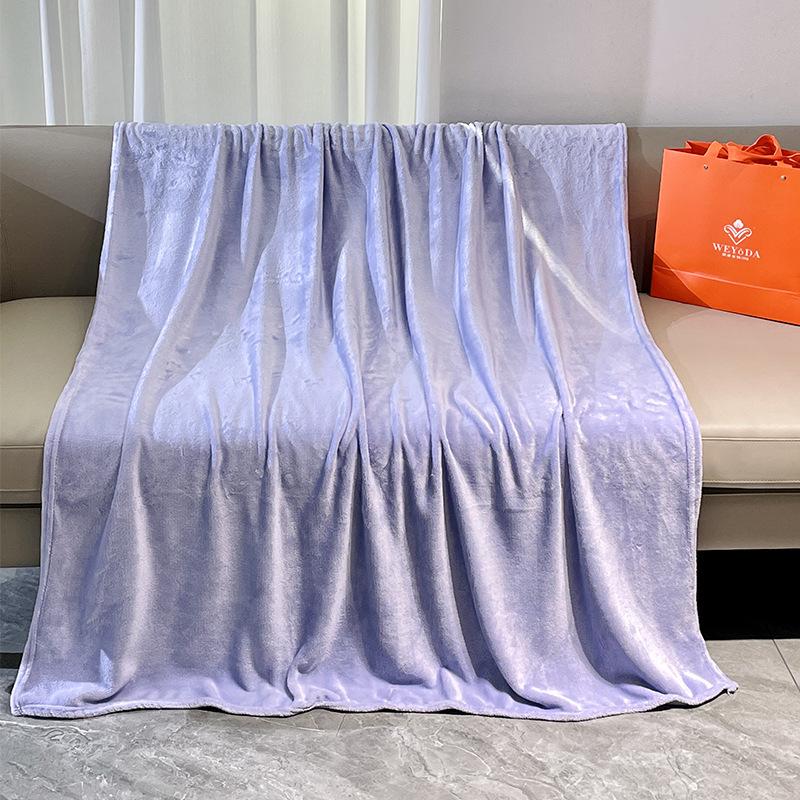 Blanket Warm Velvet Blanket Thickened Flannel Blanket Hand Cat Blanket Class A Antibacterial Office And Home Nap Air Conditioning Blanket details Picture