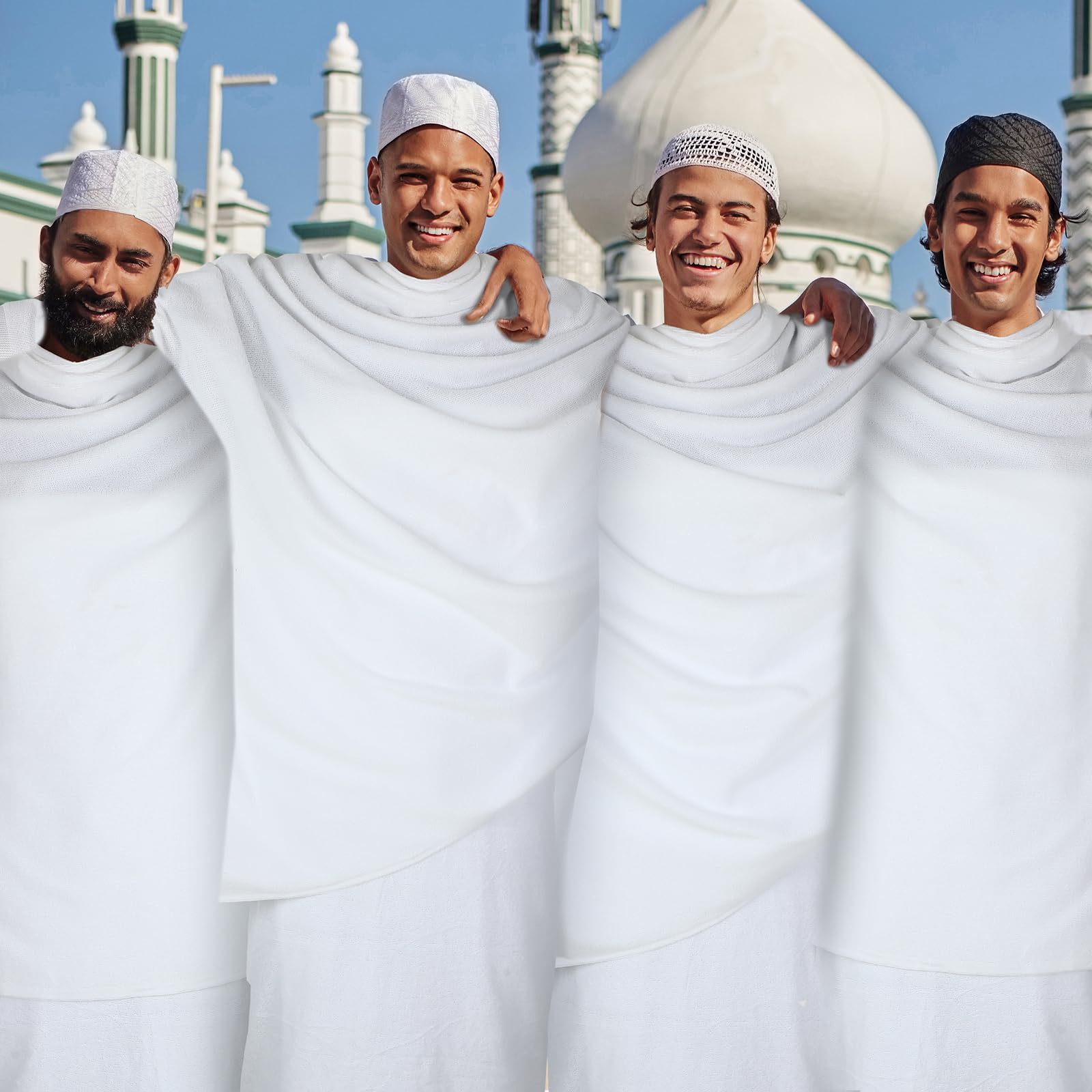 مناشف الحج، مصشف الحج، من ألياف فائقة النعومة، المملكة العربية السعودية، الشرق الأوسط، وملابس الخرام في الشرق الأوسط Specification image