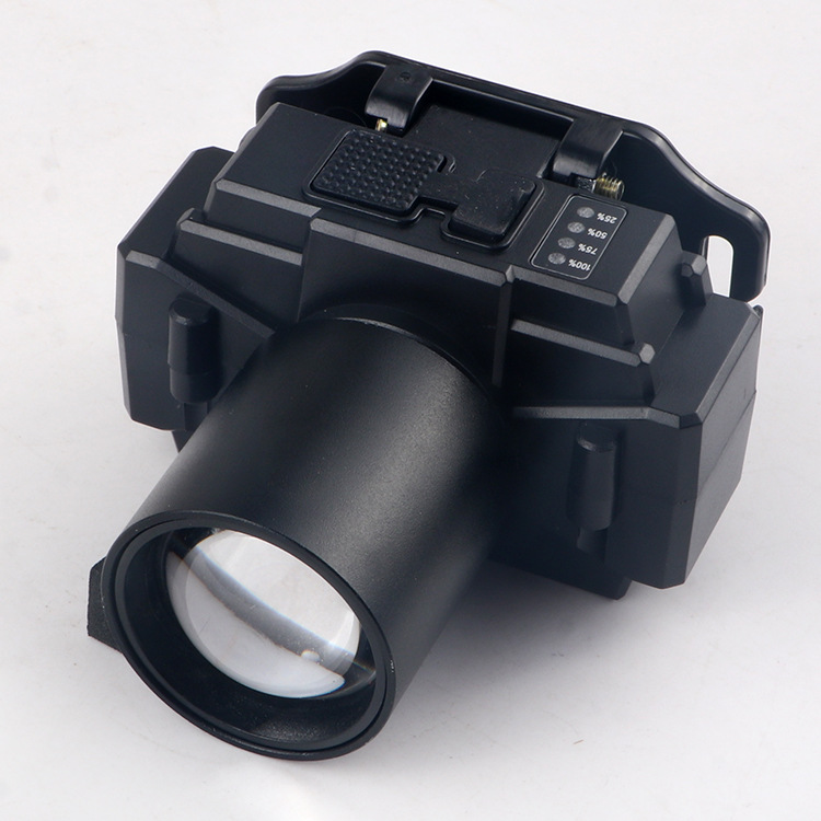 Outdoor high-intensity headlight, LED telescopic headlight, USB charging, outdoor emergency light, long-range headlight, head-mounted flashlight, outdoor fishing light, ultra-bright outdoor night running and camping headlight details Picture