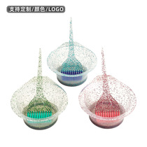 Hair salon Crystal Highlight comb Home Coloring Oil Treatment Comb Highlight Set Treatment Oil Treatment Comb Dye comb