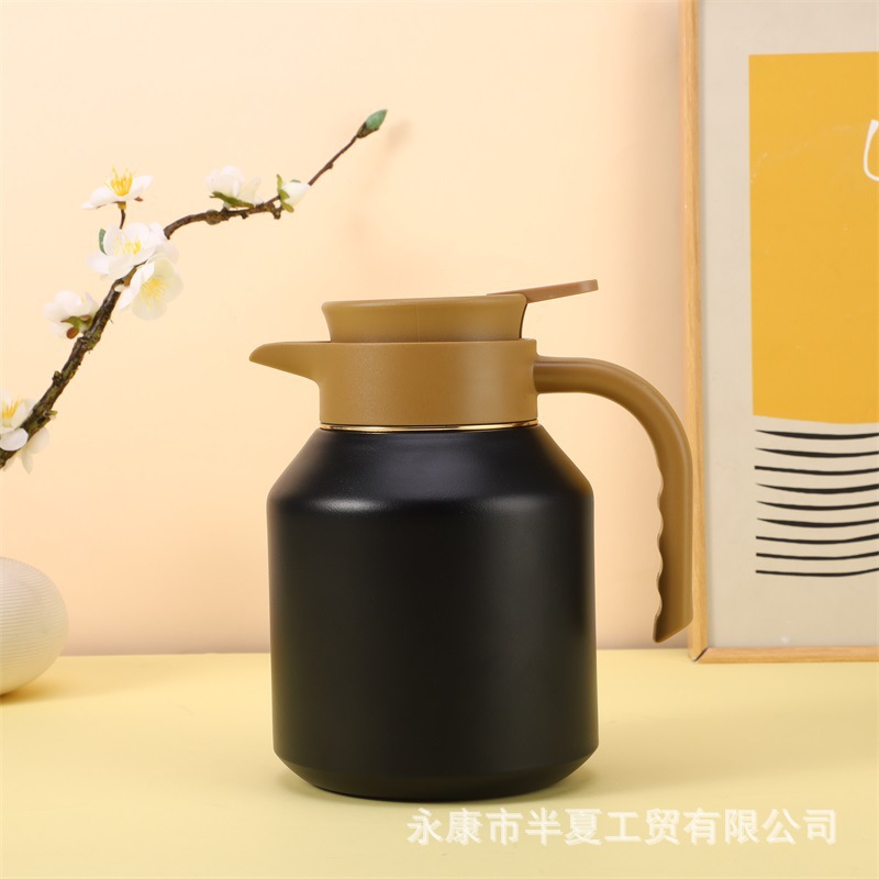 Wholesale of large-capacity household 316 stainless steel stewing pot, wedding Chinese-style teapot, handle anti-scald tea brewing and heat preservation pot details Picture