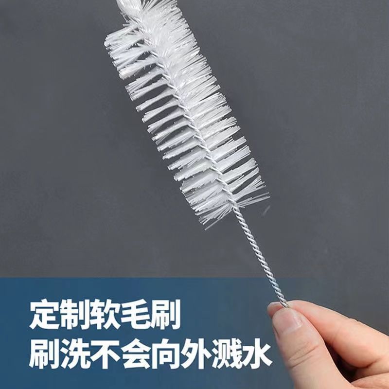 Air conditioner air outlet brush, air outlet cleaning long-bristled brush, home appliance cleaning tool, air conditioner cleaning wonder, gap brush Application Scenario