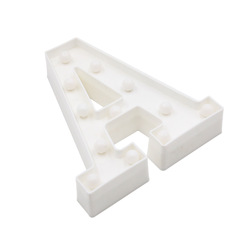 Led English Letter Light Party Wedding Proposal Confession Decoration Birthday Layout Modeling Light Manufacturers Item Picture