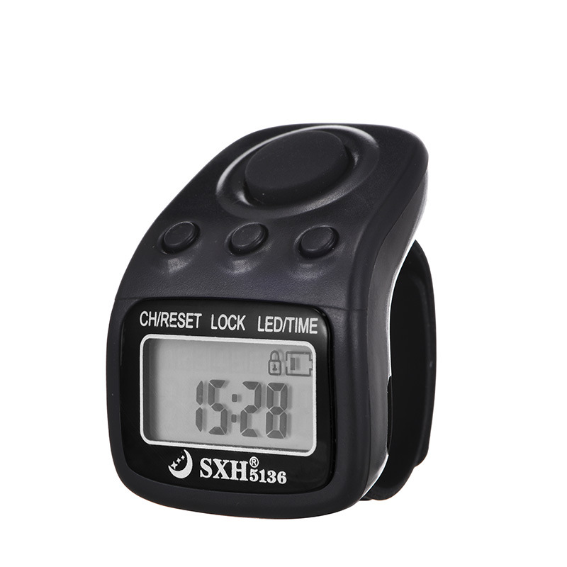 Charging ring counter 325# six-channel lockable screen manual electronic digital display with time counter pic 13