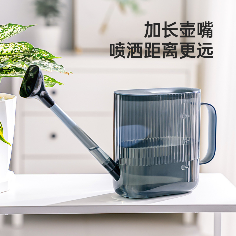 Plastic flower watering and sprinkling kettle, special watering tool for watering flowers, large-capacity garden flower watering and spraying kettle Application Scenario